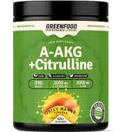 Greenfood A-AKG + Citrulline Malate Juicy 420g - cena, porovnanie