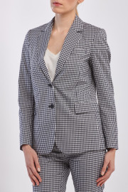 Gant Gingham Stretch Regular Blazer