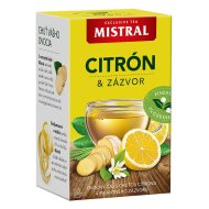 Mistral Citrón a zázvor 20x2g - cena, porovnanie