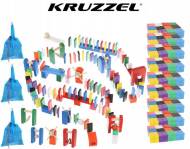 Kruzzel 9397 Drevené domino farebné 1080 ks - cena, porovnanie