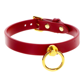 Taboom Bondage in Luxury O-Ring Collar