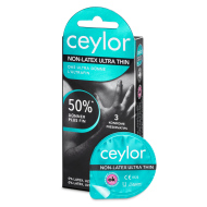 Ceylor Non-Latex Ultra Thin 3ks - cena, porovnanie