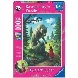 Ravensburger 129881 Trblietavé puzzle Vlk 100 dielikov