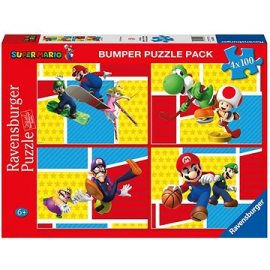 Ravensburger 051953 Super Mario 4x100 dielikov