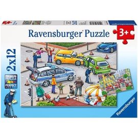 Ravensburger 075782 Záchranné zložky v akcii 2x12 dielikov