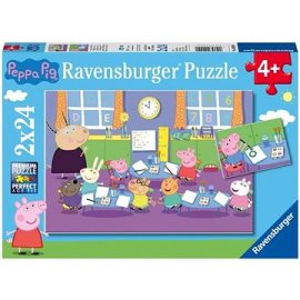 Ravensburger 090990 Prasiatko Peppa 2x24 dielikov