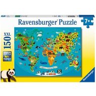 Ravensburger 132874 Zvieracia svetová mapa 150 dielikov - cena, porovnanie