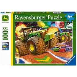 Ravensburger 129836 John Deere: Veľké kolesá 100 dielikov