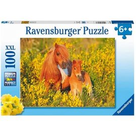 Ravensburger 132836 Shetladnský poník 100 dielikov