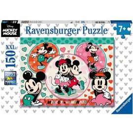 Ravensburger 133253 Disney: Zamilovaný pár Mickey a Minnie 150 dielikov