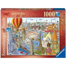 Ravensburger 169610 Cesta okolo sveta za 80 dní 1000 dielikov