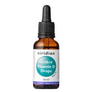 Viridian Viridikid Vitamin D Drops 30ml - cena, porovnanie