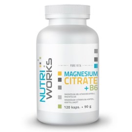 Nutriworks Magnesium Citrate + B6 120tbl