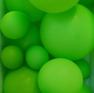 Balenie nafukovacích balónikov - zelená - cena, porovnanie