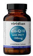 Viridian Co-Q10 with MCT 30tbl - cena, porovnanie