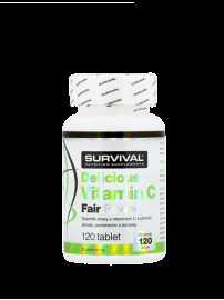 Survival Delicious Vitamin C Fair Power 120tbl