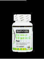 Survival Delicious Vitamin C Fair Power 120tbl - cena, porovnanie