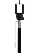 Teleskopická selfie tyč Farba: čierna - cena, porovnanie