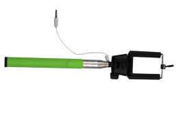 Teleskopická selfie tyč Farba: zelená