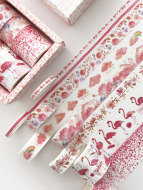 8 ks ružové washi pásky - cena, porovnanie