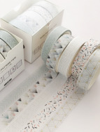 minimalistické washi pásky 5 ks - cena, porovnanie