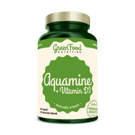 Greenfood Aquamin + Vitamín D3 60tbl