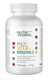 Nutriworks Multivitaminerals 120tbl