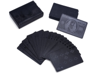 Luxusné čierne hracie karty 54 ks - cena, porovnanie
