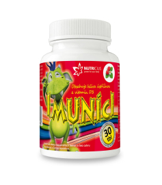 Nutricius Imuníci - hliva ustricová s vitamínom D pre deti 30tbl