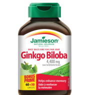 Jamieson Ginkgo Biloba 90tbl - cena, porovnanie