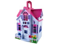 Skladací domček pre bábiky - cena, porovnanie