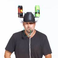Pivný kovbojský klobúk na dve plechovky - cena, porovnanie