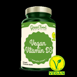 Greenfood Vegan Vitamín D3 60tbl