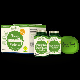Greenfood Strong Immunity & Probiotics + Pillbox