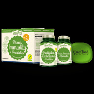 Greenfood Strong Immunity & Probiotics + Pillbox - cena, porovnanie
