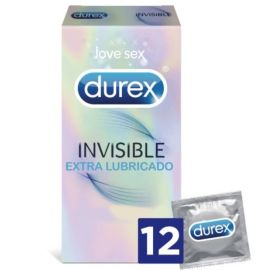 Durex Invisible Extra Lubricated 12ks