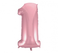 Godan Fóliový balón číslo 1 - ružová - 92 cm - cena, porovnanie