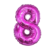 Godan Fóliový balón číslo 8 - fialová - 92 cm - cena, porovnanie