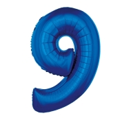 Godan Fóliový balón číslo 9 - modrá - 92 cm - cena, porovnanie