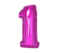 Godan Fóliový balón číslo 1 - fialová - 92 cm - cena, porovnanie