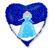Godan Fóliový balón srdce 18" Frozen - Elsa - cena, porovnanie