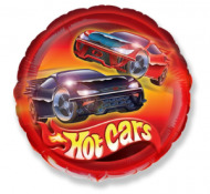 Godan Fóliový balón 18" Hot Cars - červená - cena, porovnanie