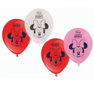 Procos Latexové balóny "Minnie Mouse" - 8 ks - cena, porovnanie
