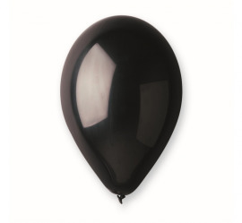 Godan Latexový balón "Pastelový" 9" / 23cm - čierna