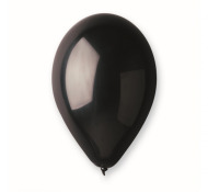 Godan Latexový balón "Pastelový" 9" / 23cm - čierna - cena, porovnanie