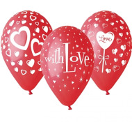 Godan Latexové balóny PREMIUM "LOVE" - 25 ks - cena, porovnanie