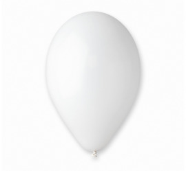Godan Latexový balón "Pastelový" 9" / 23cm - biela