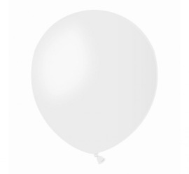 Godan Latexový balón "Pastelový" 5" / 13 cm - biela