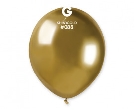 Gemar Latexový balón "Shiny" 5" / 13 cm - zlatá
