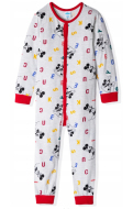 E Plus M Chlapčenské bavlnené pyžamo "Mickey Mouse" - sivá